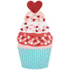 image Die Cut Cupcake Valentine&#39;s Day Card First Alternate Image width=&quot;1000&quot; height=&quot;1000&quot;