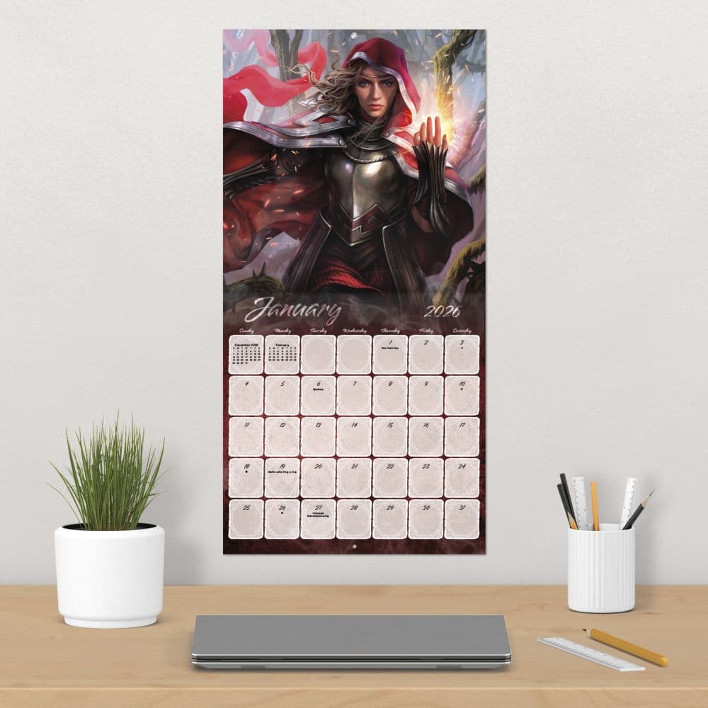 Magic the Gathering 2026 Wall Calendar Fourth Alternate Image