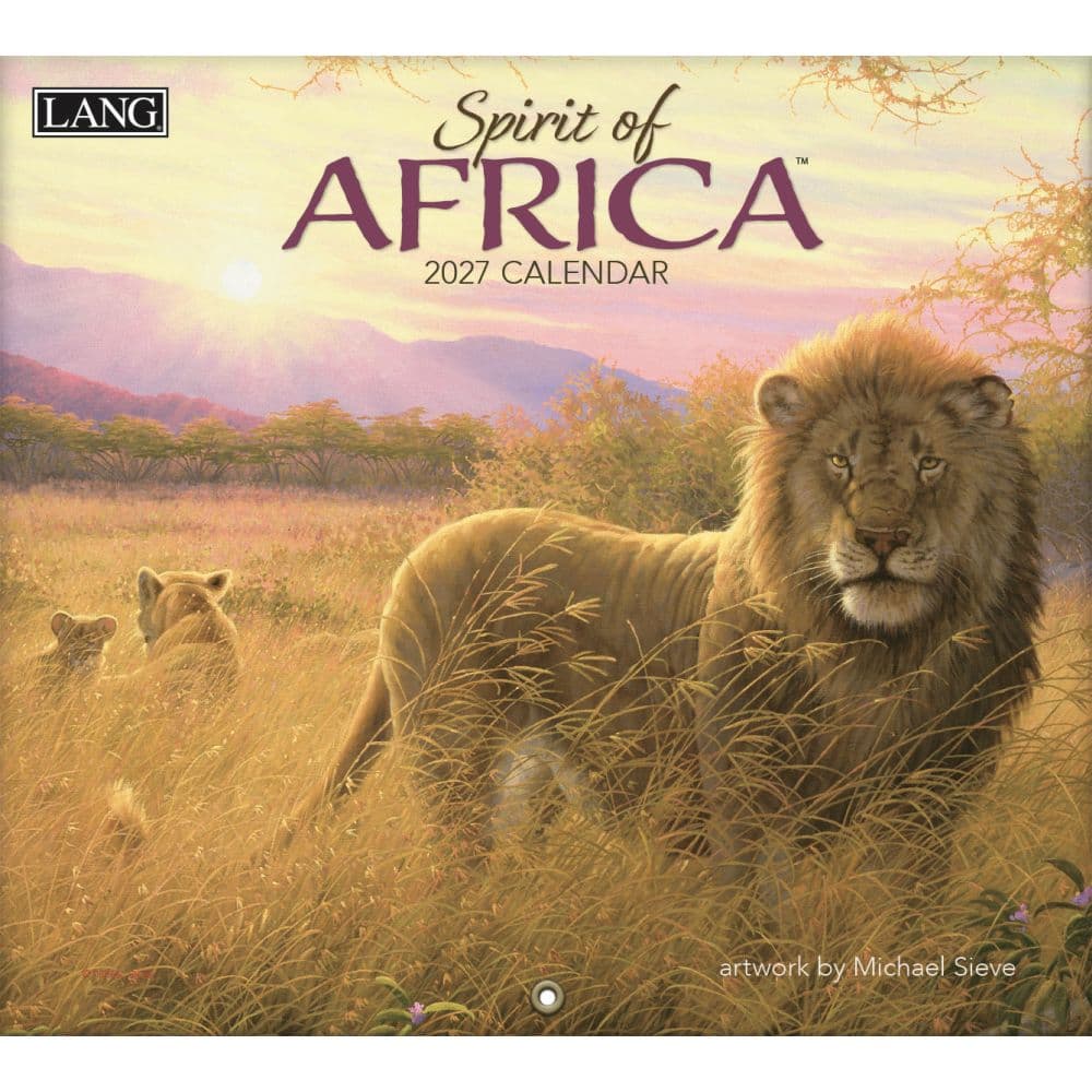 Spirit of Africa 2027 Wall Calendar Main Product Image