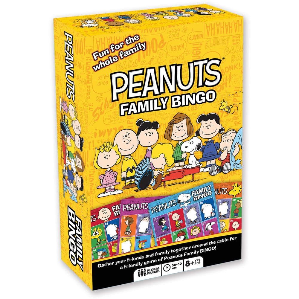 Peanuts Family Bingo Main Image