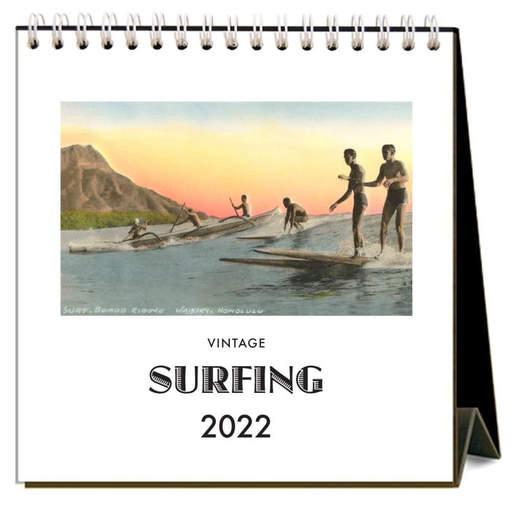 Surfing 2022 Desk Calendar