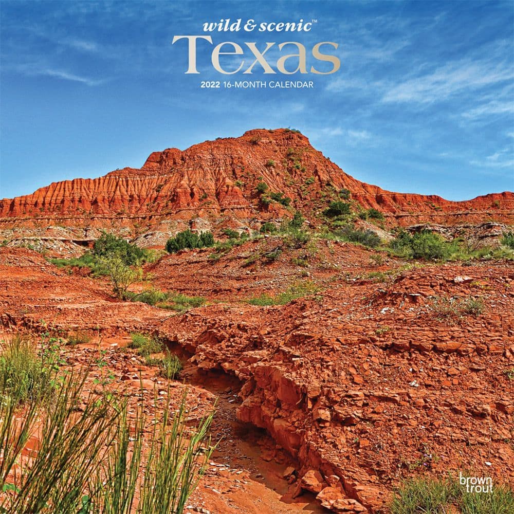 Texas Wild and Scenic 2022 Wall Calendar