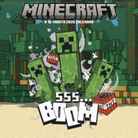 image Minecraft 2026 Mini Wall Calendar Main Product Image