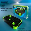 image Tabletop Air Hockey 20 inch (Neon) Box and Game