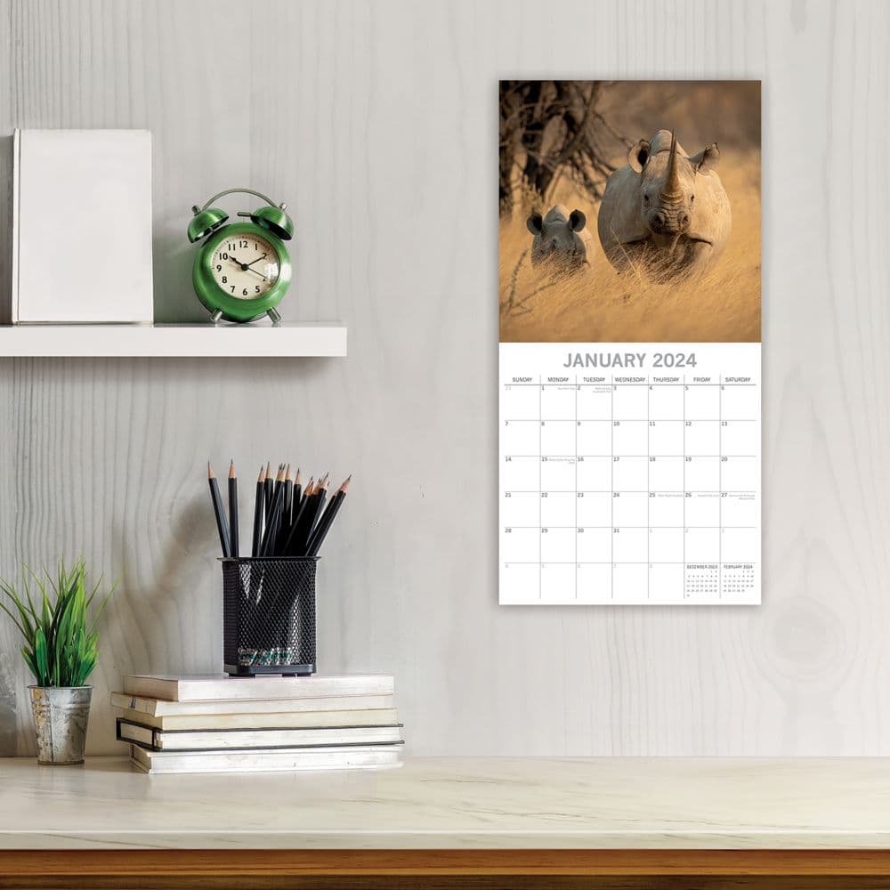 Safari 2024 Wall Calendar