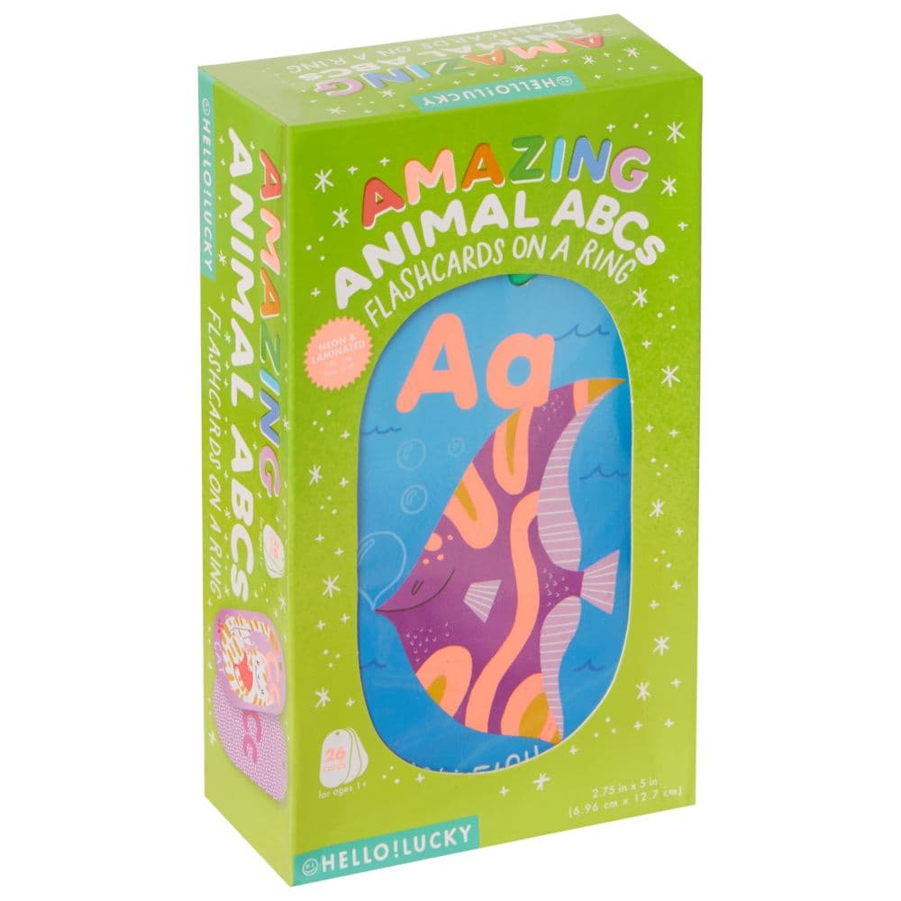 Hello Lucky Amazing Animals ABC Card Game Main Image