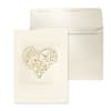 image Ivory Heart Quilling Wedding Card