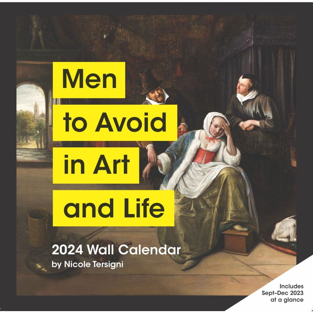 Men To Avoid In Art And Life 2025 Wall Calendar
