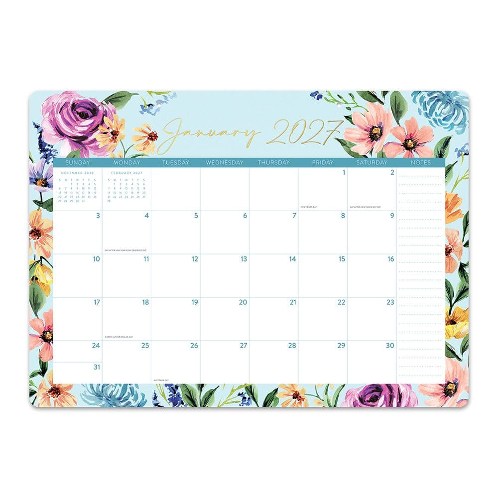 Bella Flora 2027 Desk Pad Second Alternate Image