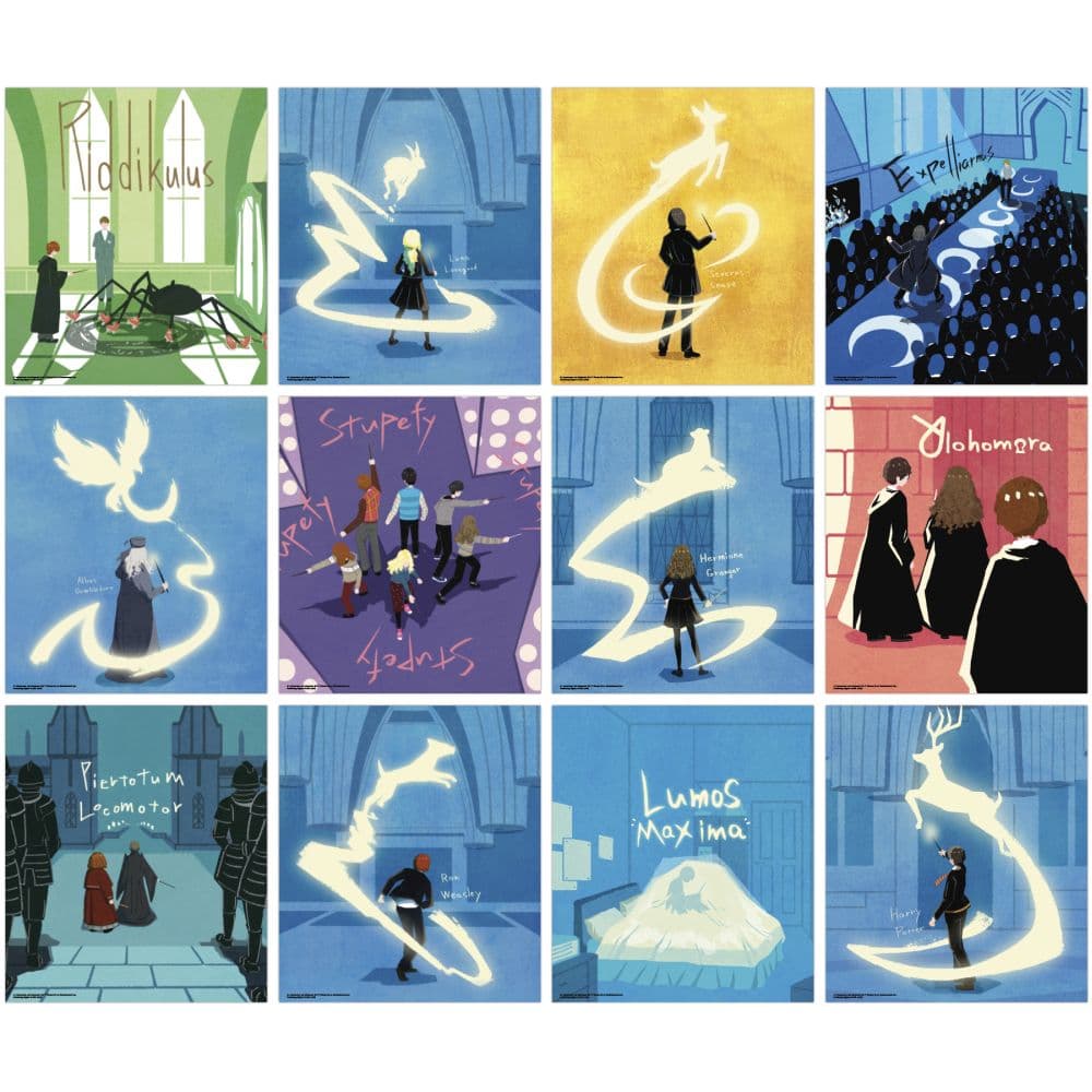 Harry Potter Poster 2027 Slim Wall Calendar Third Alternate Image