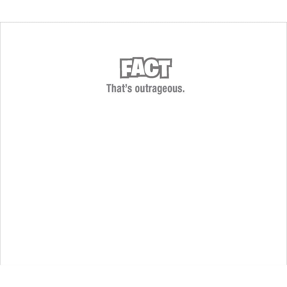 Fact or Crap 2027 Desk Calendar Third Alternate Image
