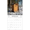 image Outhouses Photo 2025 Wall Calendar Alt2