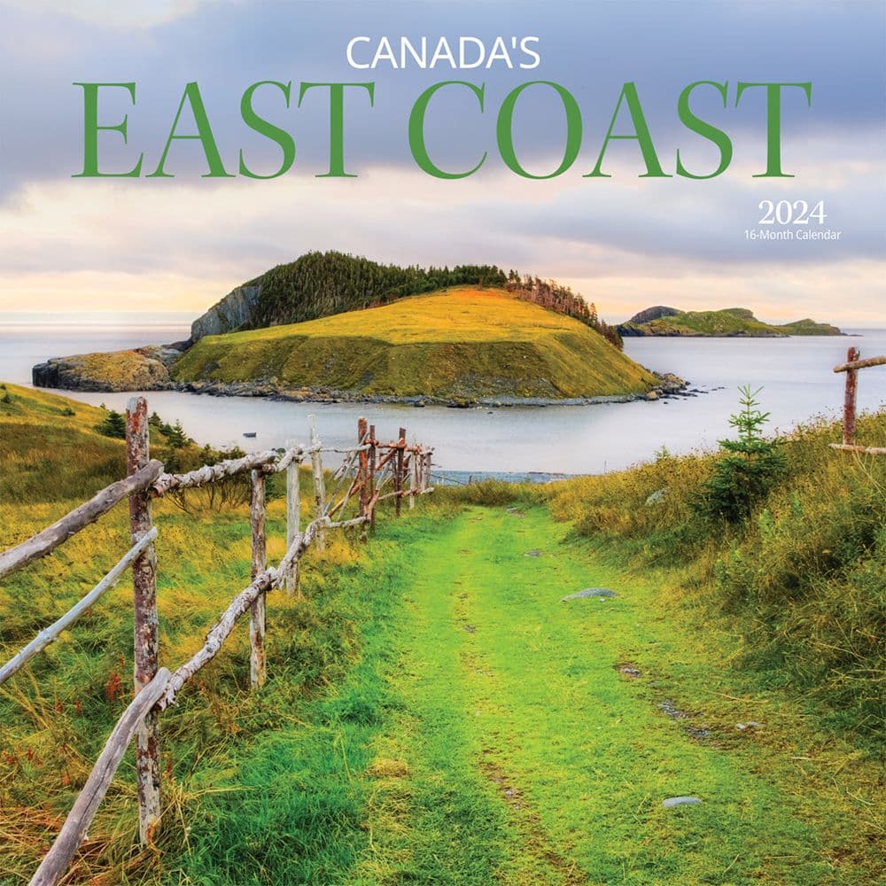 Canadas East Coast 2024 Wall Calendar Main