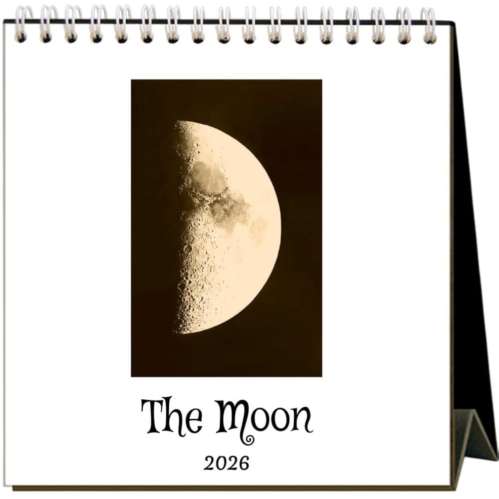 Moon 2026 Easel Desk Calendar Main Product Image