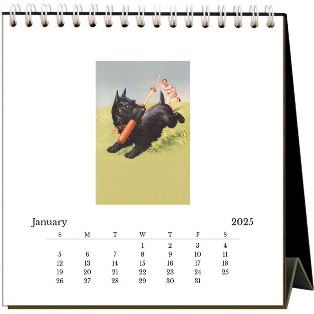 Baseball 2025 Easel Desk Calendar Second Alternate Image width="1000" height="1000"