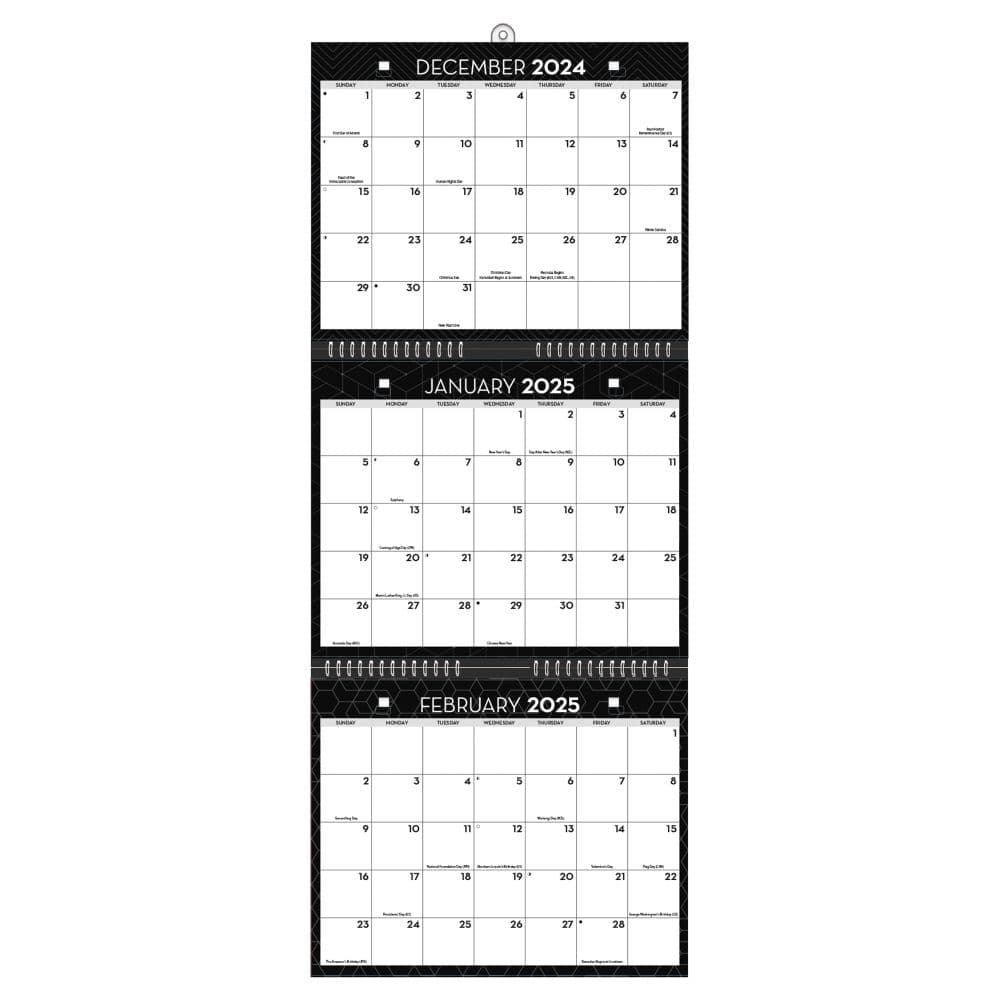 Office Tri-View 2025 Wall Calendar Second Alternate Image width="1000" height="1000"