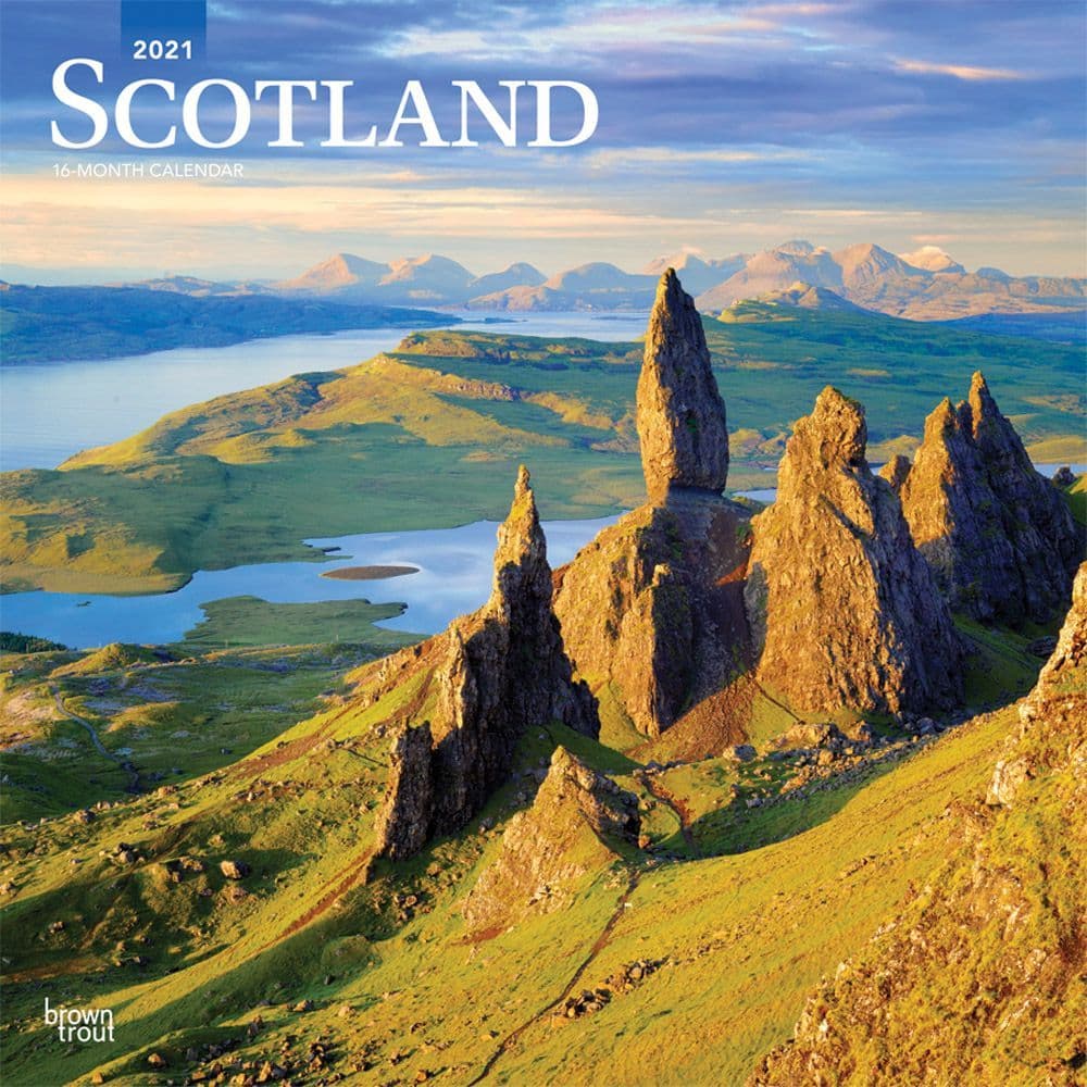 2021 Scotland Wall Calendar