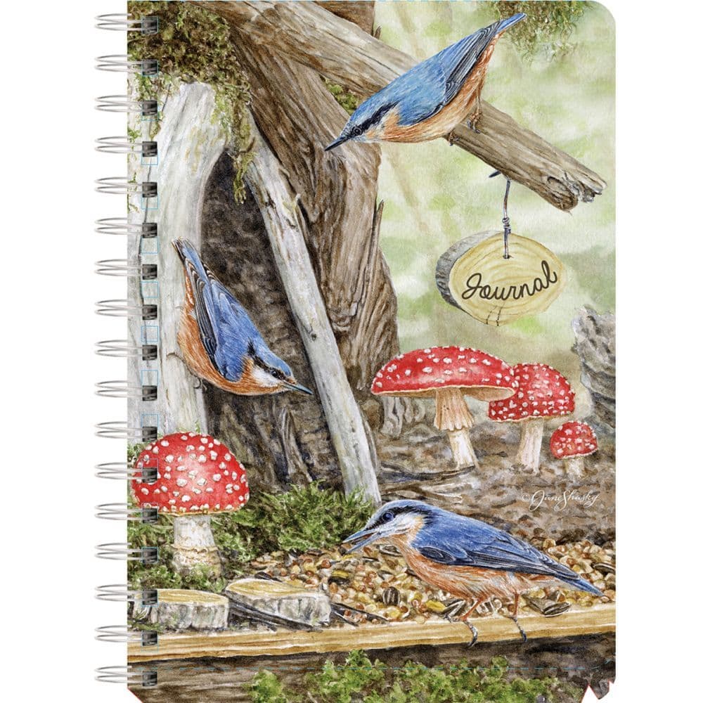 Fairy Garden Spiral Journal by Jane Shasky Main Image