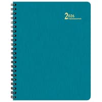 image Turquoise Shimmer Medium Time Master 2026 Planner Main Product Image