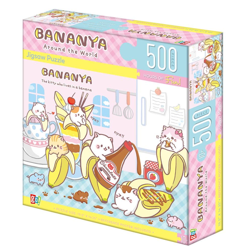 Bananya Sundae 500 Piece Puzzle Second Alternate Image
