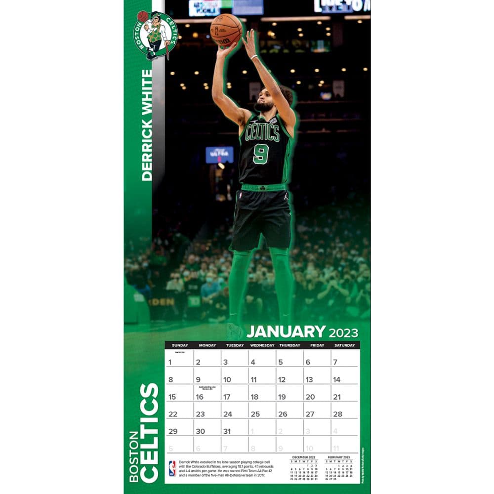 NBA Boston Celtics 2023 Mini Wall Calendar - Calendars.com