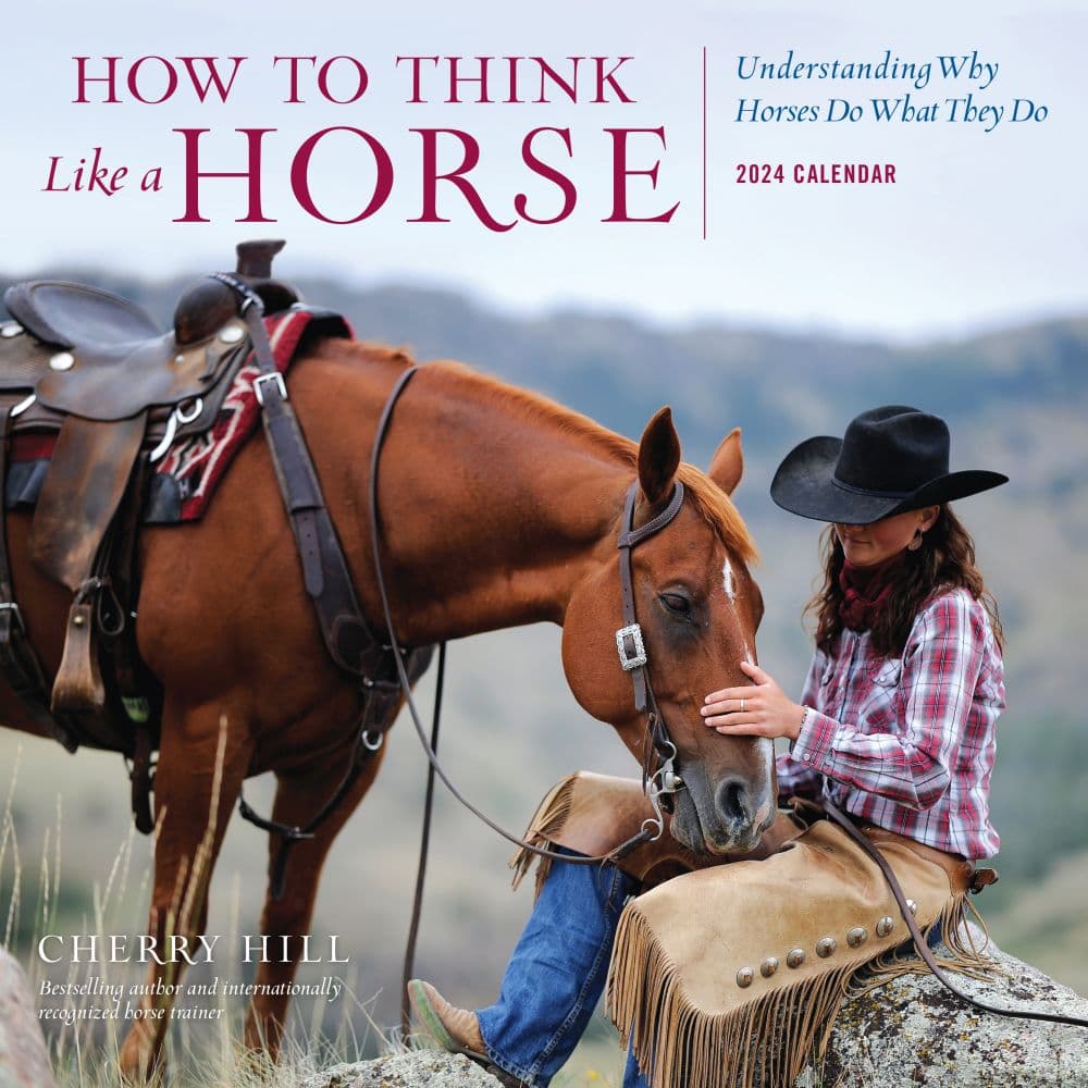 Best for Learning: How to Think Like a Horse 2024 Wall Calendar