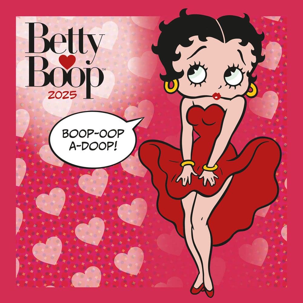 Betty Boop 2025 Wall Calendar Main Image