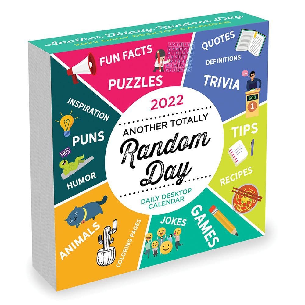 Another Random Day 2022 Daily Desktop Calendar