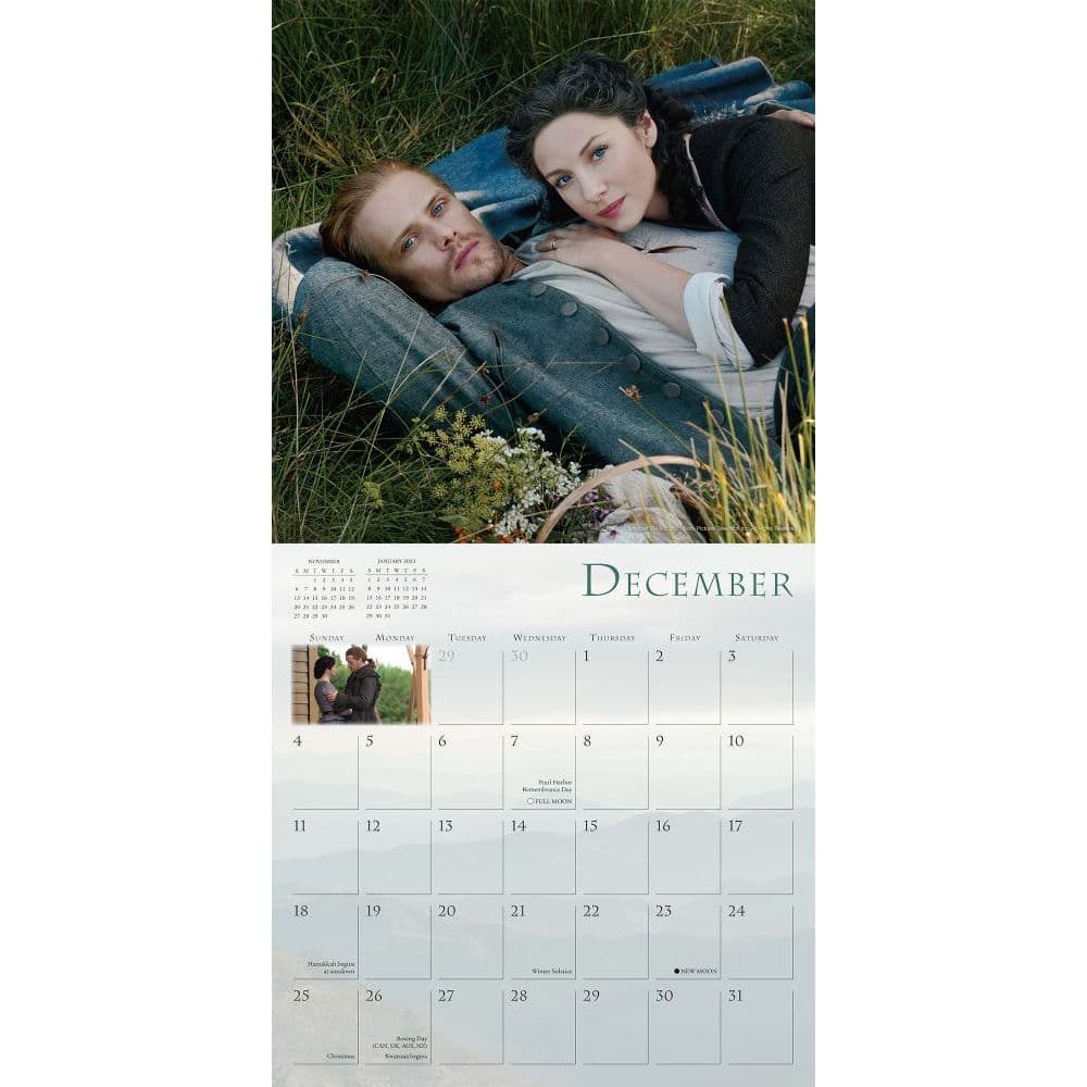 Outlander 2022 Wall Calendar - Calendars.com