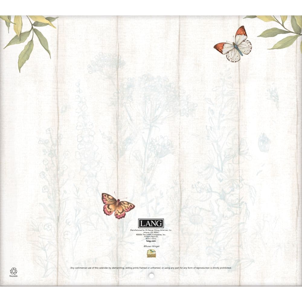 Proud Rooster 2027 Wall Calendar by Susan Winget Fourth  Alternate Image