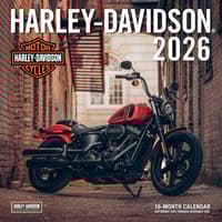 image Harley Davidson 2026 Wall Calendar Main Image