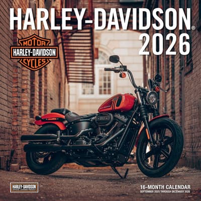 Harley Davidson 2026 Wall Calendar
