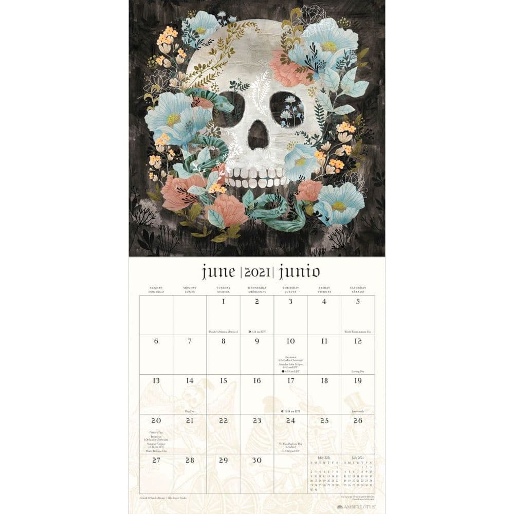 Day of the Dead Wall Calendar - Calendars.com