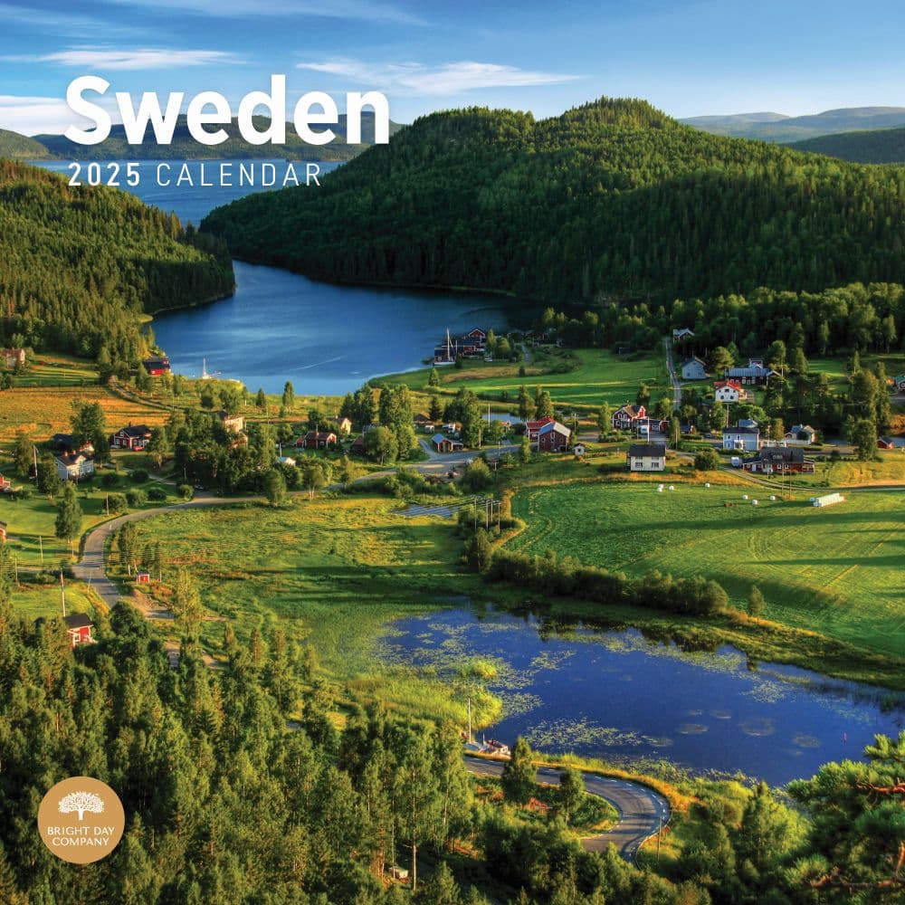 Sweden 2025 Wall Calendar Main Product Image