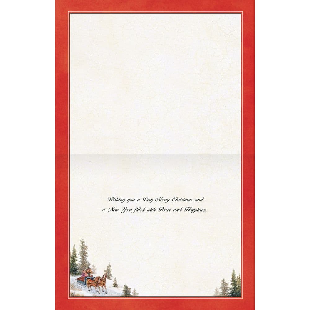 Folk Art Holiday Assorted Boxed Christmas Cards by Linda Nelson Stocks Alternate Image 4