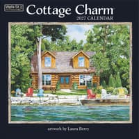 image Cottage Charm 2027 Wall Calendar Main Product Image