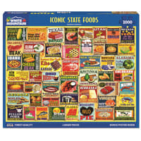 image Iconic State Foods 1000 Piece Puzzle Main Product Image