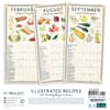 image Farmers Market Illustrated Recipes 2027 Wall Calendar First Alternate Image