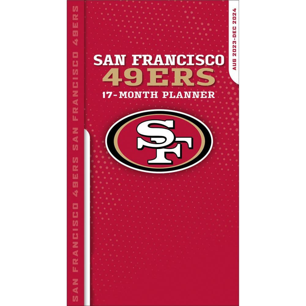 NFL San Francisco 49ers 17 Month Pocket Planner Main Product Image width=&quot;1000&quot; height=&quot;1000&quot;