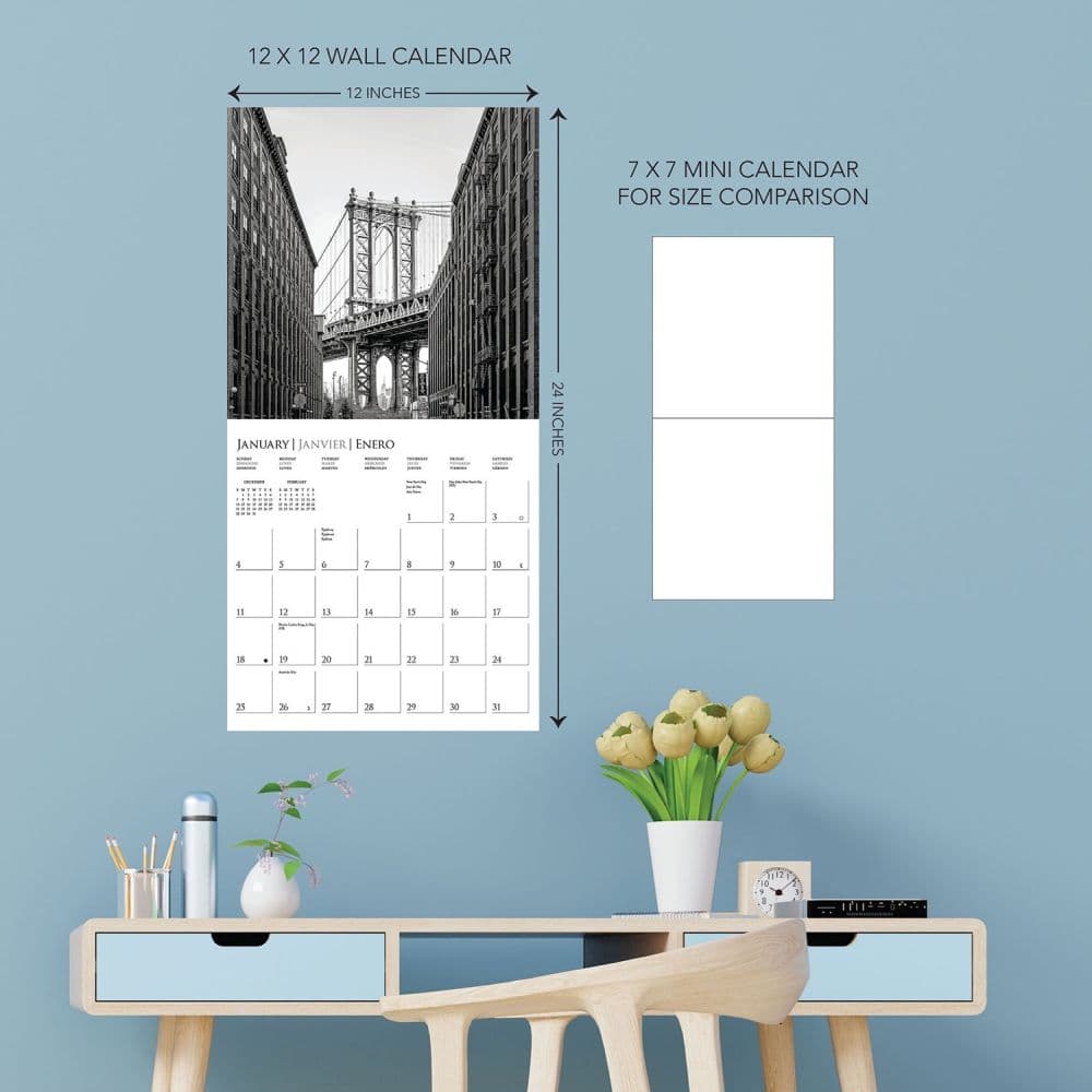 New York 2026 Wall Calendar Third Alternate Image