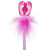 image Mallo Pink Feather Pen Flip Flops Main Image