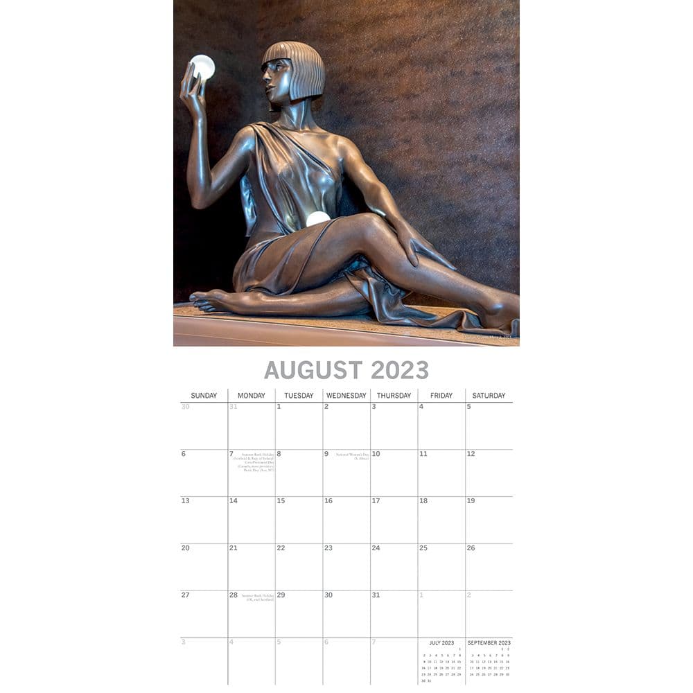 Art Deco 2023 Wall Calendar - Calendars.com