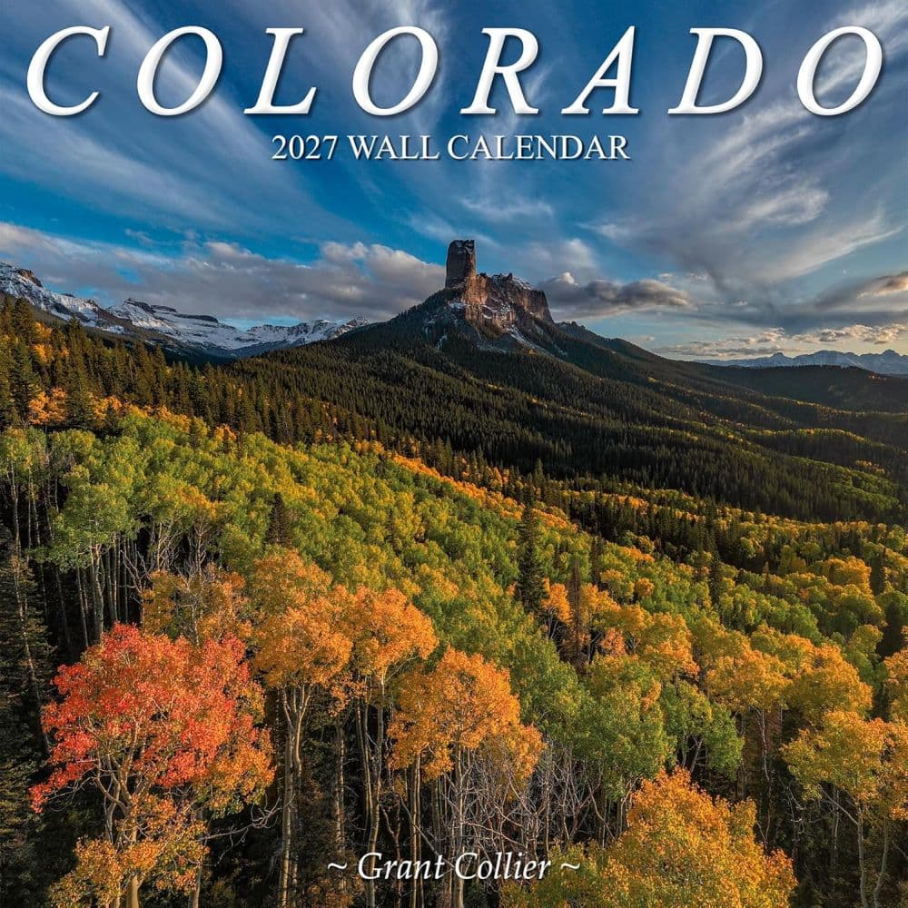 image Colorado 2027 Wall Calendar Main Product Image
