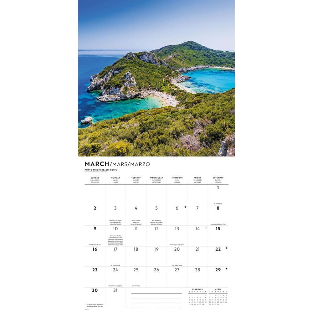 Greek Isles 2025 Wall Calendar Second Alternate Image width=&quot;1000&quot; height=&quot;1000&quot;