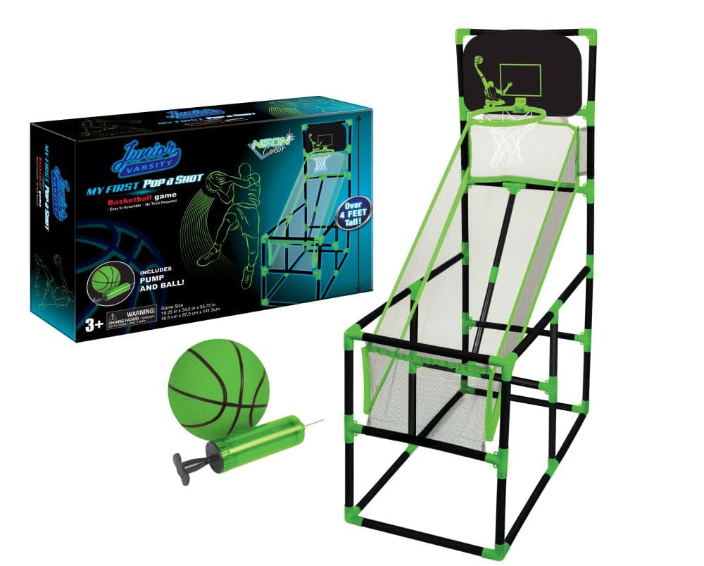 My First Pop a Shot Game Neon Black - Calendars.com