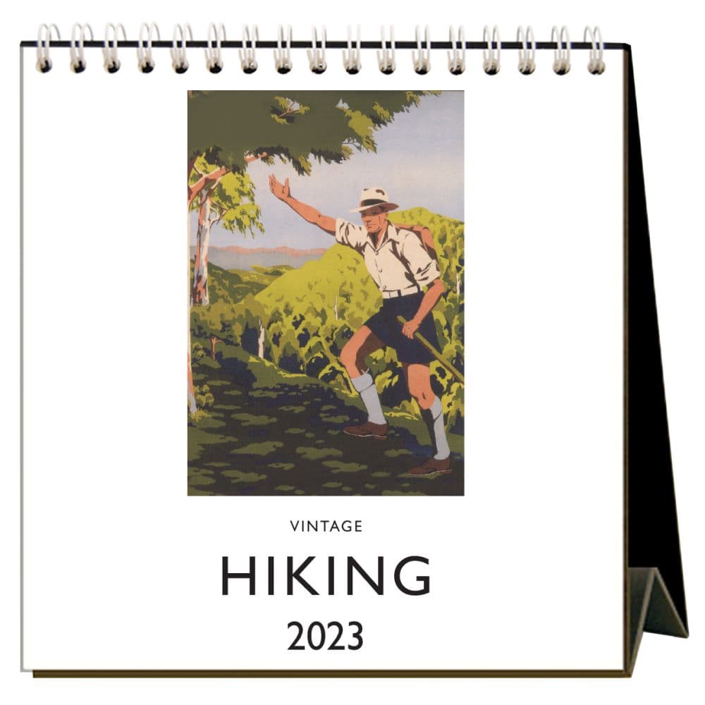 Found Image Press Hiking 2023 Desk Calendar