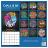 image Chalk It Up 2025 Wall Calendar back