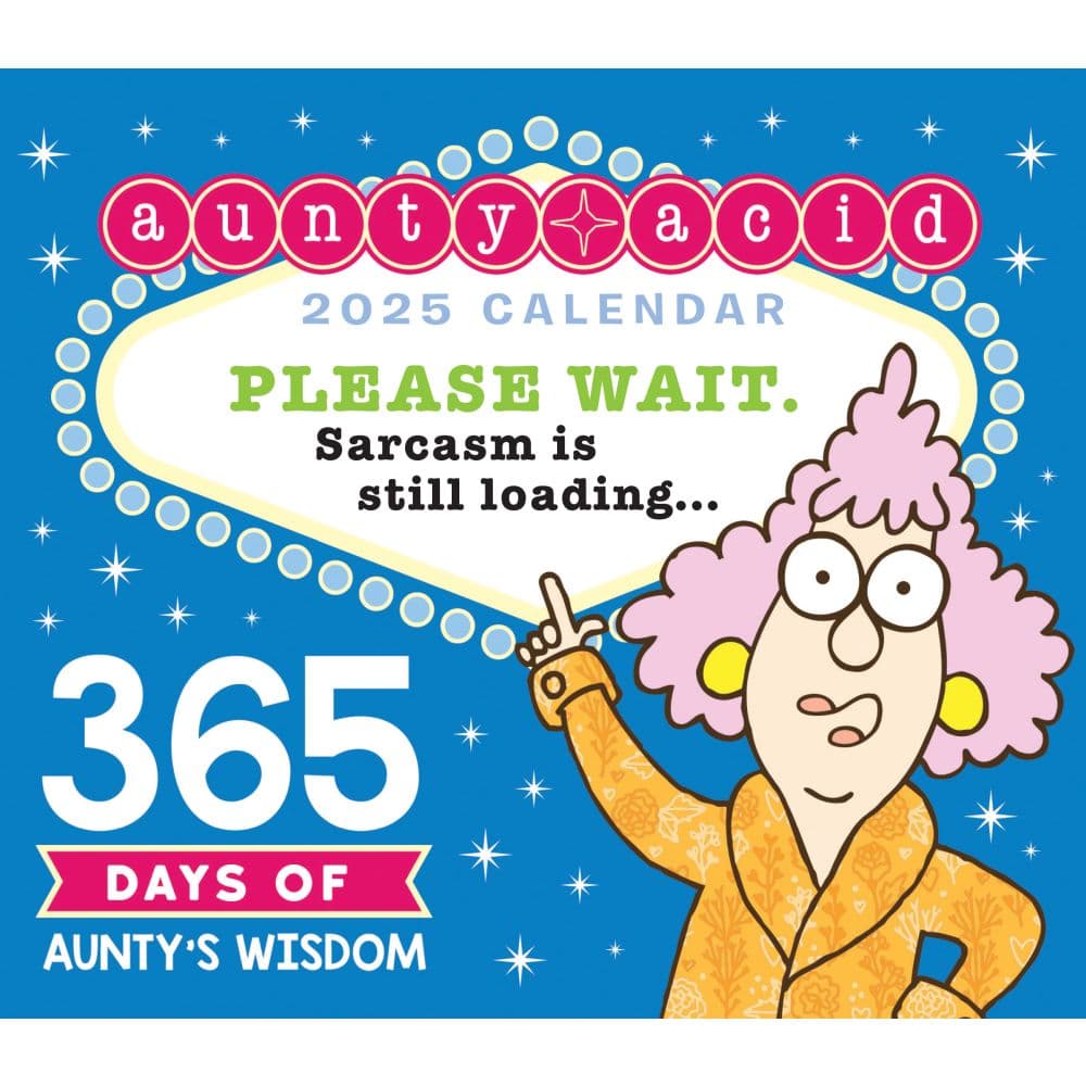 Aunty Acid 2025 Desk Calendar Fifth Alternate Image width=&quot;1000&quot; height=&quot;1000&quot;