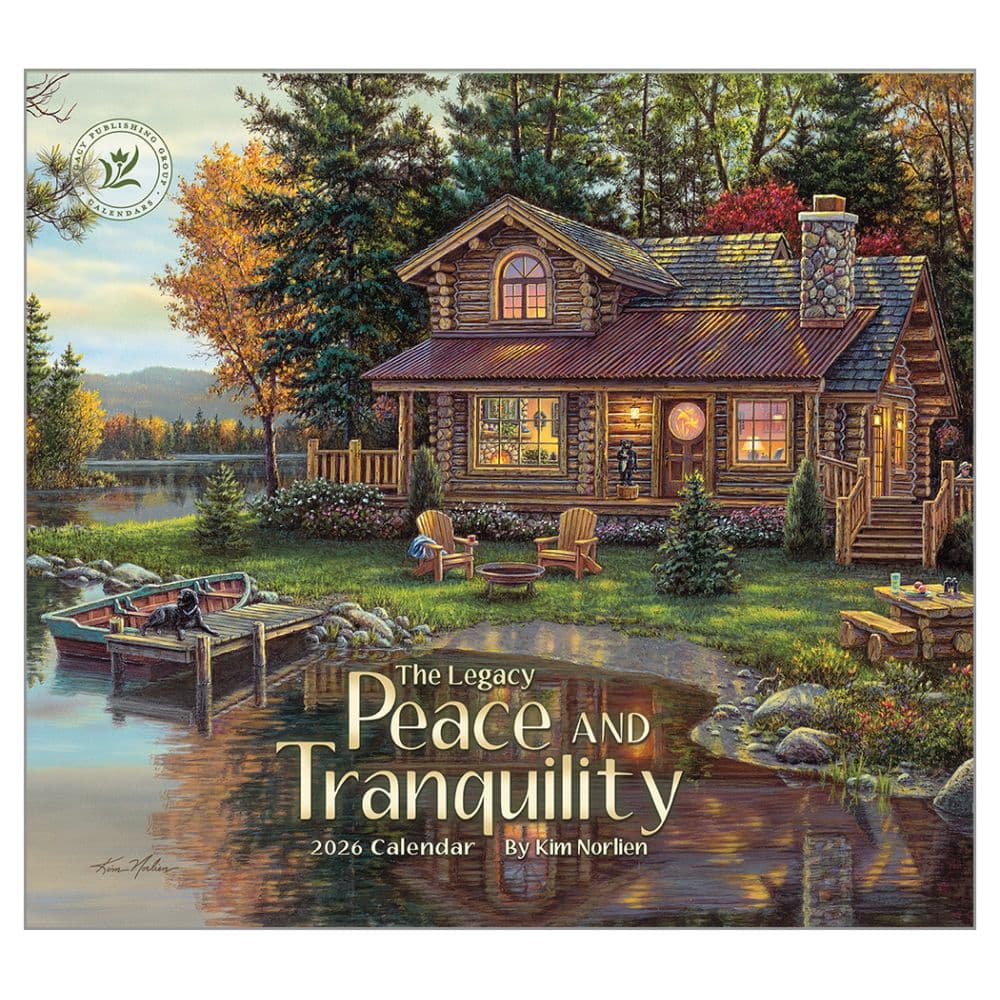 Peace and Tranquility by Kim Norlien 2026 Wall Calendar Main Image
