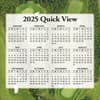 image Golf Courses 2025 Desk Calendar Third Alternate Image